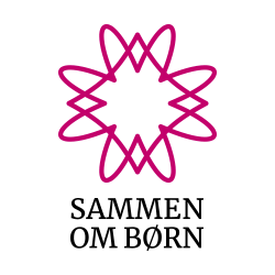 Sammen om børns dynamiske logo som skifter form tilsvarende projektet